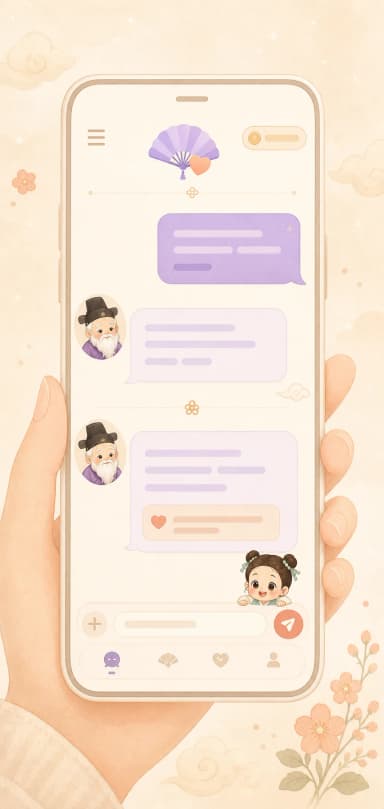 사주토닥 앱 미리보기